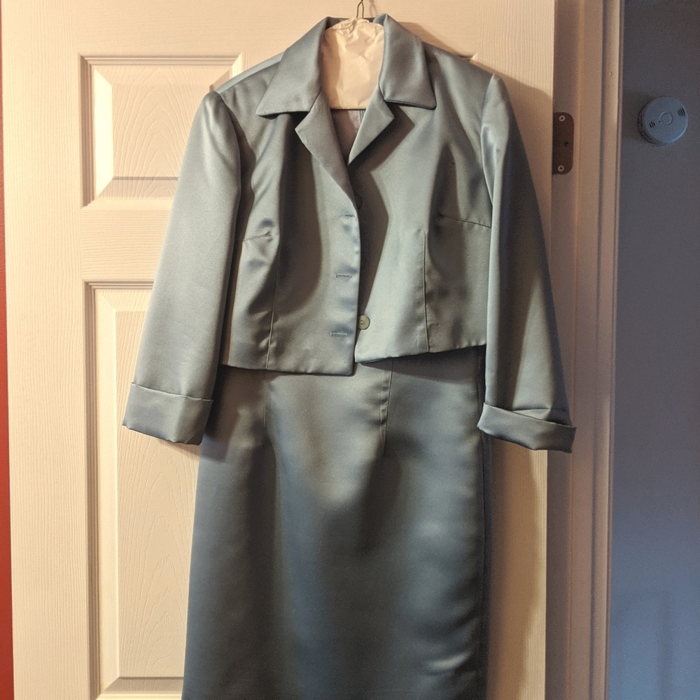 Silk women's suit